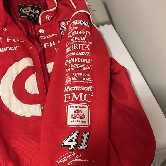 Red Racer Jacket - Picture 3 of 4